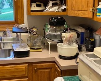 grow lights and several mixers some old and some brand new