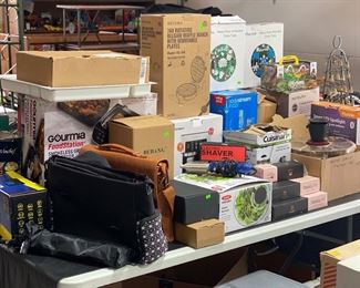 all new items still in boxes