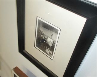 ORIGINAL 1945 photograph of Louisiana artist  Knute Heldner