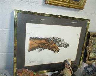 Leon Danchin, famous French sporting artist