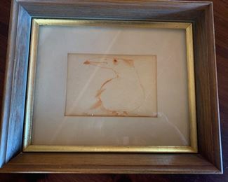 David Itchkawich (1937-) drawing