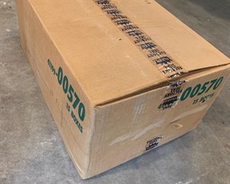 Sealed case Fleer baseball cards, multiple cases