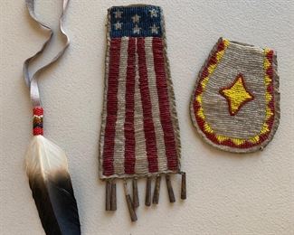 Vintage beaded pieces