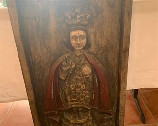 Phillippines Infant of Prague carving, ca1780