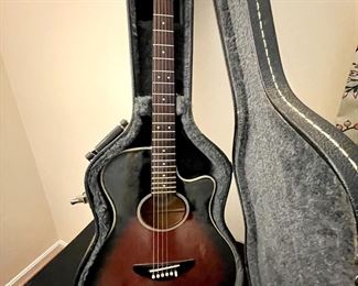 Yamaha APX-4 electric acoustic guitar.