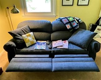 La-Z-Boy upholstered recliner loveseat.