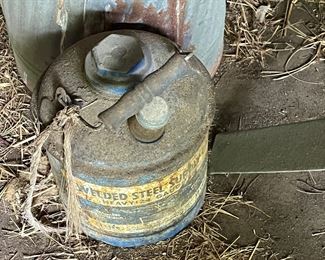 Vintage gas can 