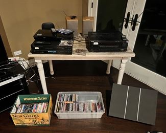 Various Home Entertainment Components 
