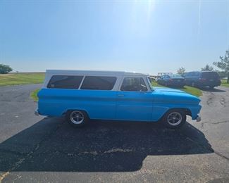 1966 Suburban 2 door 56k miles $36,000 Buy it NOW or BID.  All bids must be 50% or more of the buy it now to be considered. Bids are silent  
