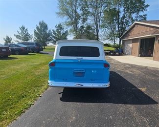 1966 Suburban 2 door 56k miles $36,000 Buy it NOW or BID.  All bids must be 50% or more of the buy it now to be considered. Bids are silent  