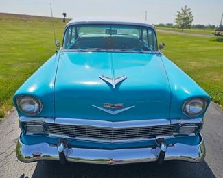 1956 Chevy Belair 4 door 54k miles $28,000 Buy it NOW or BID.  All bids must be 50% or more of the buy it now to be considered. Bids are silent  