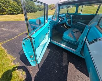 1956 Chevy Belair 4 door 54k miles $28,000 Buy it NOW or BID.  All bids must be 50% or more of the buy it now to be considered. Bids are silent  