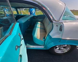 1956 Chevy Belair 4 door 54k miles $28,000 Buy it NOW or BID.  All bids must be 50% or more of the buy it now to be considered. Bids are silent  