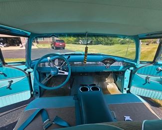 1956 Chevy Belair 4 door 54k miles $28,000 Buy it NOW or BID.  All bids must be 50% or more of the buy it now to be considered. Bids are silent  