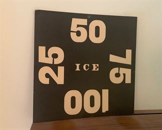 Old Ice Sign