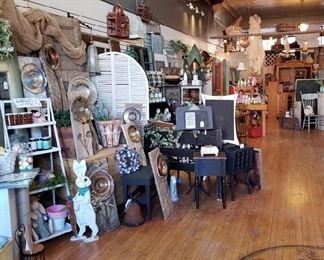 View of onside of store
