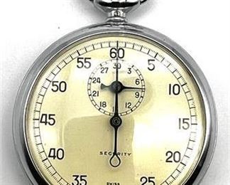 Lot 008   0 Bid(s)
Vintage Swiss Security Working Pocket Watch