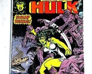 Lot 060   0 Bid(s)
Marvel Comic Vol. 1 Aug 1980 "SHE-HULK" #7 Comic