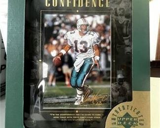 Lot 184   0 Bid(s)
Dan Marino Upper Deck Authenticated Sports Collectibles 9x11"
