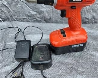 Lot 108   1 Bid(s)
Black & Decker 18v Cordless Drill