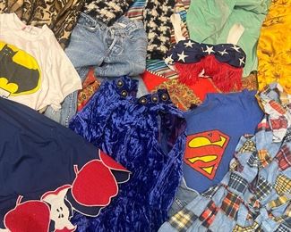 Tons of vintage clothing most from the 60’s-80’s. 