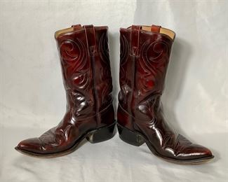 GICH207 Vintage Acme Leather Cowboy Boots