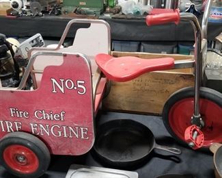Fire Chief Fire Tricycle