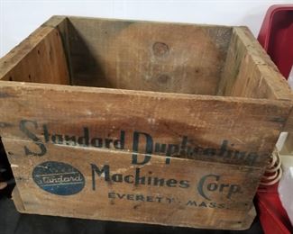 Standard Duplicating Machine Crate