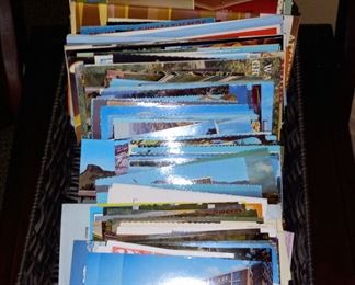 Vintage travel postcards