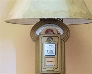 Parking meter lamp, excellent condition!