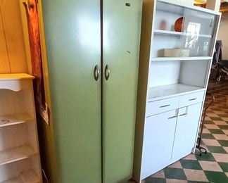 Vintage metal cabinets