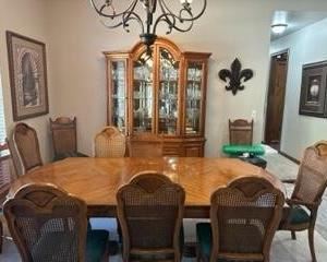 Dining table and China Hutch