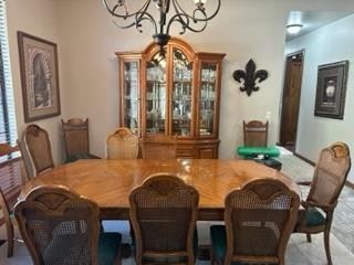 Dining table and China Hutch
