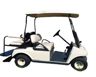 Lot 001   7 Bid(s)
2001 Moto Bilt Club Car 48V Golf Cart, 4 Seater