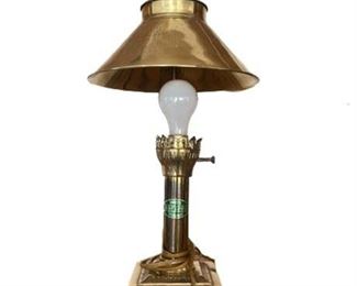Lot 006   0 Bid(s)
Orient Express Brass Table Lamp