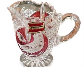 Lot 021   0 Bid(s)
Vintage Bleikristall Bird Creamer