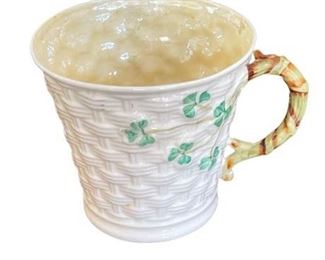 Lot 024   0 Bid(s)
Beleek Porcelain Shamrock Mug