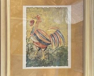 Lot 030   0 Bid(s)
Decorator Rooster Art Framed Prints