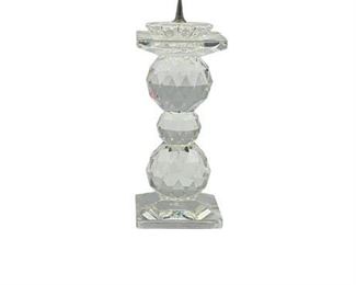 Lot 079   0 Bid(s)
Swarovski Crystal Pillar Candleholder