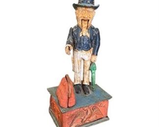 Lot 121   0 Bid(s)
"Uncle Sam" Coin Bank and Décor Lot