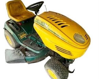 Lot 129   2 Bid(s)
Yard Man Auto Drive 17hp 42" Lawn Tractor