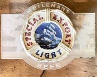 Lot 233   0 Bid(s)
Heilemans Special Export Lighted Beer Sign