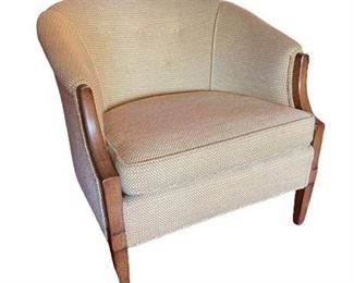 Lot 005   0 Bid(s)
Mid-Century Barrel Back Lounge Chair