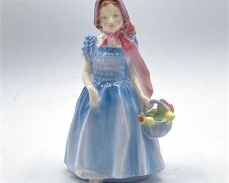 Lot 020   0 Bid(s)
Royal Doulton "Wendy" 1952 HN2109