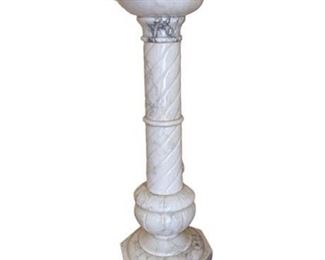 Lot 024   0 Bid(s)
Italian Carved Carrera White Marble Pedestal