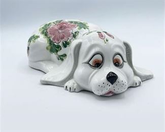 Lot 107   0 Bid(s)
Vintage Ceramic Dog Coin Bank Made in Italy