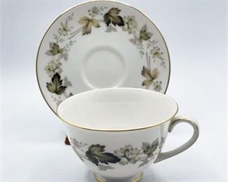 Lot 153   0 Bid(s)
Royal Doulton "Larchmont" Teacup and Saucer