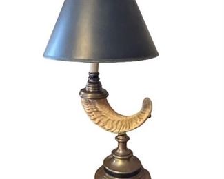 Lot 175   0 Bid(s)
Vintage Chapman Faux Horn Lamp
