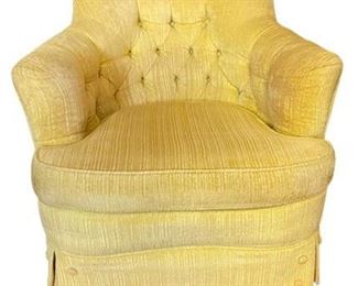 Lot 180   0 Bid(s)
1960's Silver Craft Furniture Tufted Yellow Club Chair