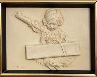 Lot 185   0 Bid(s)
Zutz Engraved Artwork Girl